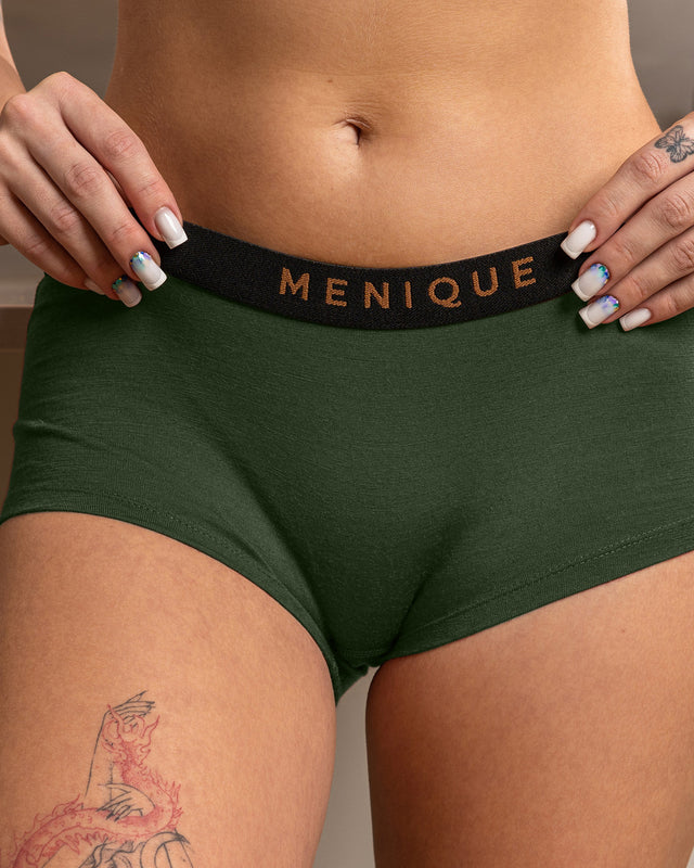 Konur - Boxer nærbuxur úr merinó