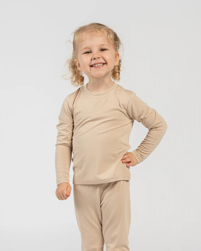 Börn - Náttfatasett úr bambus