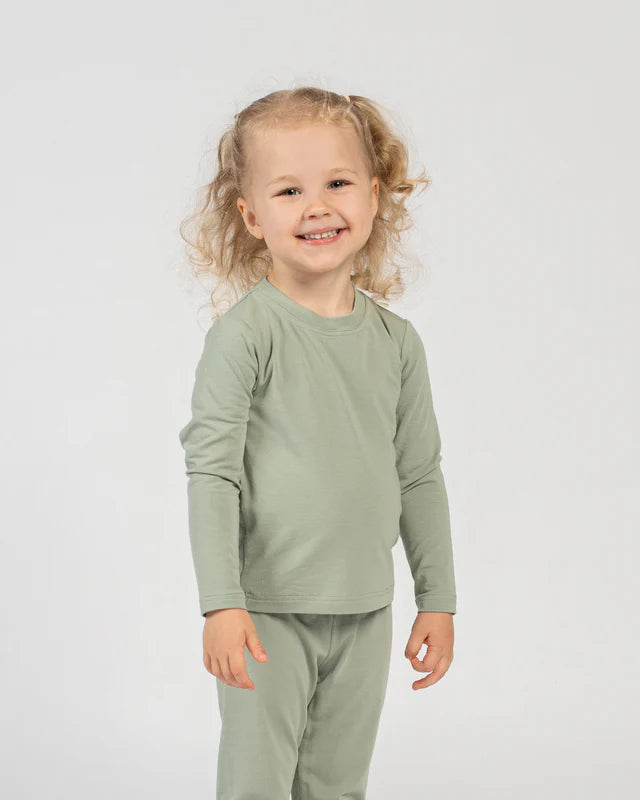 Börn - Náttfatasett úr bambus