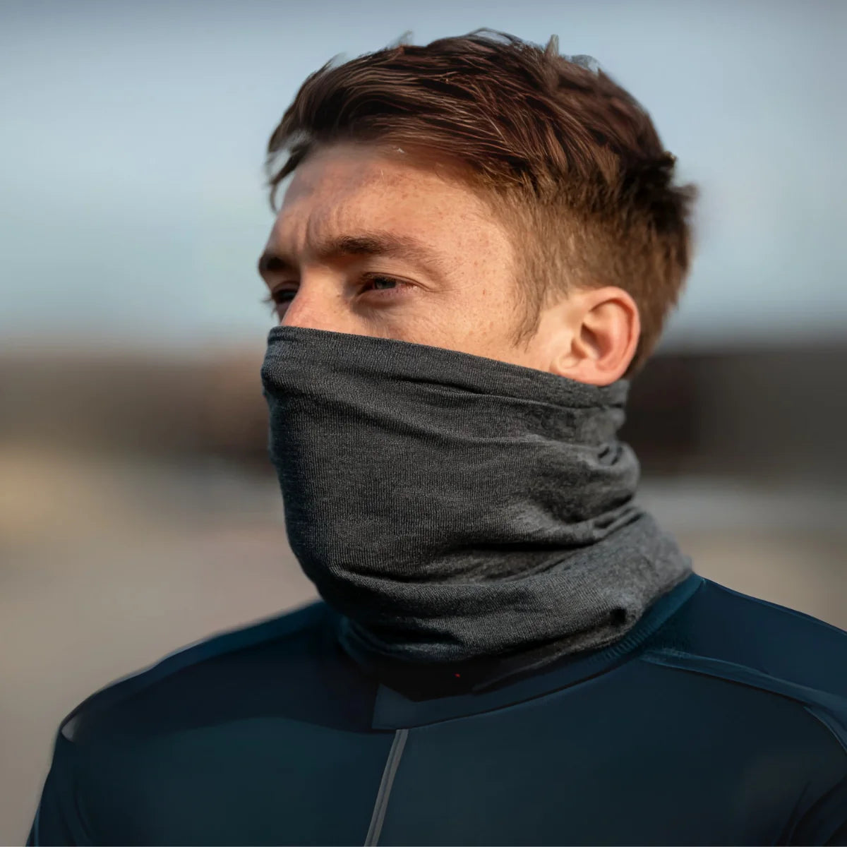 Unisex léttur hálskragi úr merinó